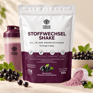 Stoffwechselshake Schwarze Johannisbeere – 500 g